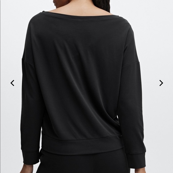 ✨2/$75 ✨ Fabletics Sleek Knit Boat Neck Pullover - Picture 3 of 6